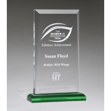 Apex Series Award with Green Highlights 