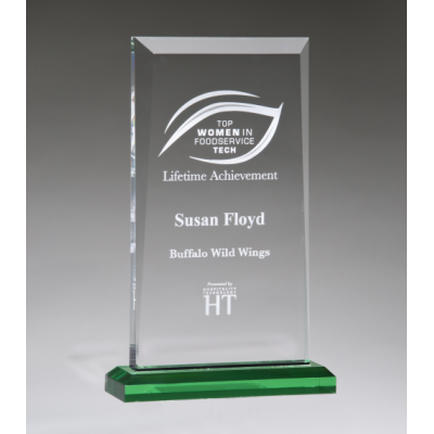 Apex Series Award with Green Highlights 